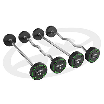 Полиуретановые фиксированные штанги Oxide Fitness OFB01